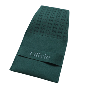 Olivie Vrecko na šperky ZELENÉ 6103