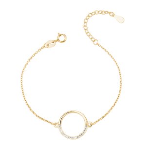 Olivie Strieborný náramok KRUH GOLD 7020 Ag 925; ≤1,3 g.