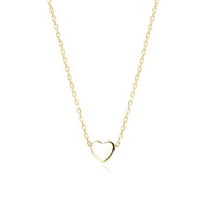 Olivie Strieborný choker SRDIEČKO GOLD 7036 Ag 925; ≤1,9 g.