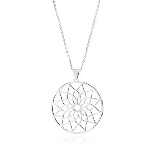 Olivie Strieborný náhrdelník MANDALA 7038 Ag 925; ≤3 g.