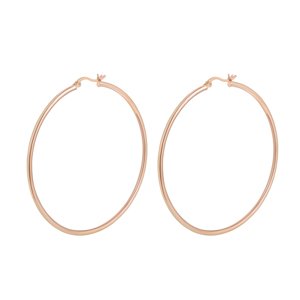 Olivie Strieborné 5cm KRUHY ROSE 7076 Ag 925; ≤4,9 g.