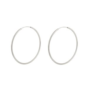 Olivie Strieborné 4cm KRUHY 7086 Ag 925; ≤3,7 g.