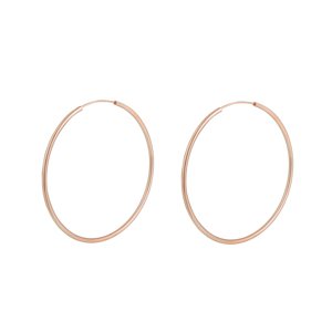 Olivie Strieborné 4cm KRUHY ROSE 7088 Ag 925; ≤3,8 g.