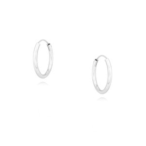Olivie Strieborné 10mm KRÚŽKY 7163 Ag 925; ≤0,3 g.