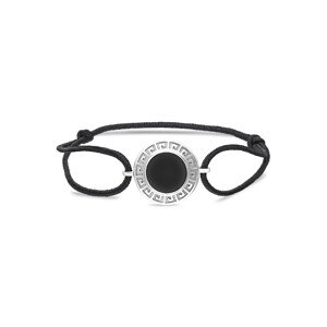Olivie Povrázkový náramok BLACK ONYX 7220 Ag 925; ≤3,4 g.
