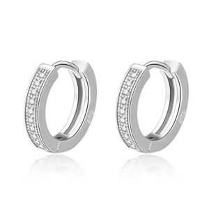 Olivie Strieborné 12mm KRÚŽKY 7273 Ag 925; ≤1,6 g.