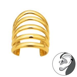 Olivie Strieborná náušnica na 1 ucho GOLD 7384 Ag 925; ≤1,7 g.