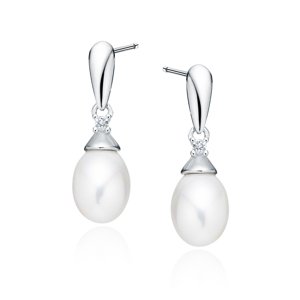 Olivie Strieborné náušnice PERLA 4107 Ag 925; ≤1,7 g.