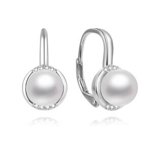 Olivie Strieborné náušnice PERLA 9 mm 7430 Ag 925; ≤3,3 g.