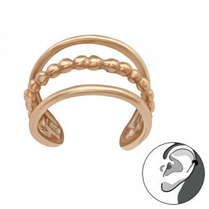 Olivie Strieborná záušnica ROSE 1 ks 7485 Ag 925; ≤0,60 g.