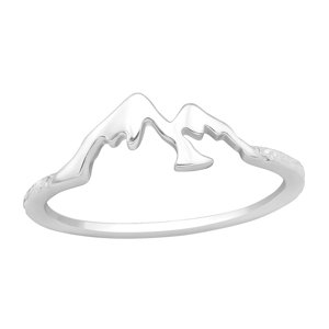 Olivie Strieborný prsteň MOUNTAIN 7486 Veľkosť prsteňov: 7 (EÚ: 54-56) Ag 925; ≤1,2 g.