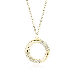 Olivie Strieborný náhrdelník KRUH GOLD 7513 Ag 925; ≤2,7 g.