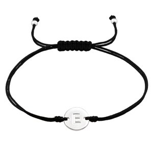 Olivie Povrázkový náramok PÍSMENO E 7567 Ag 925; ≤0,8 g.