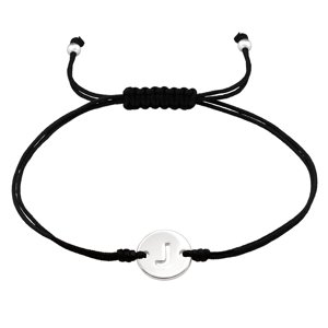 Olivie Povrázkový náramok PÍSMENO J 7572 Ag 925; ≤0,8 g.