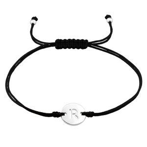 Olivie Povrázkový náramok PÍSMENO R 7579 Ag 925; ≤0,8 g.