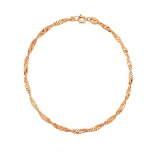 Olivie Strieborný náramok 19 cm SINGAPORE ROSE 7632 Ag 925; ≤1,0 g.