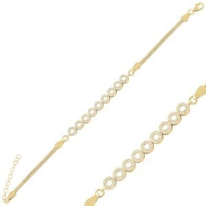 Olivie Strieborný náramok GOLD 7681 Ag 925; ≤5,4 g.