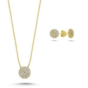 Olivie Sada strieborných šperkov GOLD 7810 Ag 925; ≤2,9 g.