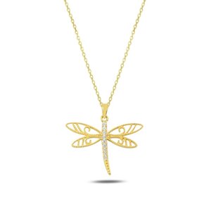 Olivie Strieborný náhrdelník VÁŽKA GOLD 7814 Ag 925; ≤2 g.