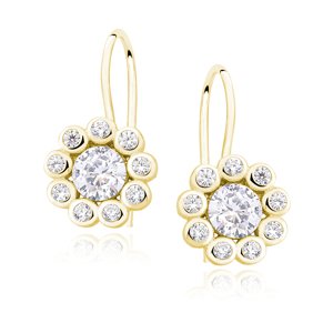 Olivie  Detské strieborné náušnice GOLD 7843 Ag 925; ≤1,4 g