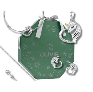 Olivie Adventní kalendář JEDNOROŽEC 7869 Ag 925