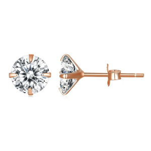 Olivie Strieborné náušnice 6 mm ZORA ROSE 7894 Ag 925; ≤0,8 g.
