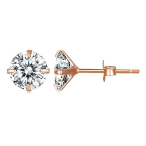 Olivie Strieborné náušnice 7 mm ZORA ROSE 7895 Ag 925; ≤1,1 g.