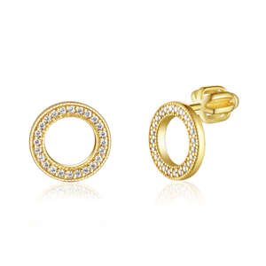 Olivie Strieborné náušnice KRUH GOLD 7938 Ag 925; ≤2 g.