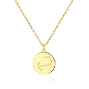 Olivie Strieborný náhrdelník ŠKORPIÓN GOLD 8020 Ag 925; ≤4,8 g.