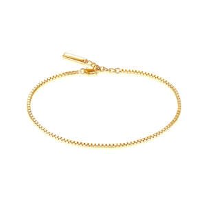 Olivie Strieborný náramok BOX MAX GOLD 8067 Ag 925; ≤0,50 g.