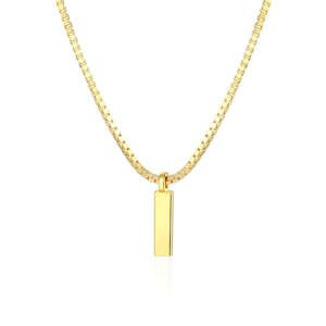 Olivie Strieborný náhrdelník 45+5cm BOX GOLD 8069 Ag 925; ≤7 g.