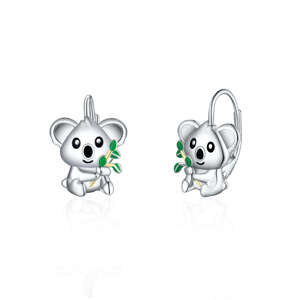 Olivie Strieborné náušnice KOALA 8113 Ag 925; ≤2,6 g.