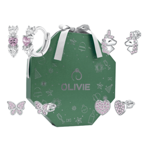 Olivie Adventný kalendár PINK 8164 Ag 925