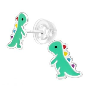 Olivie Strieborné náušnice DINOSAURUS 8177 Ag 925; ≤0,7 g.