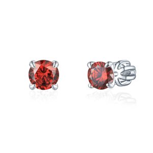 Olivie Strieborné 5mm náušnice PIPPI RED 8362 Ag 925; ≤1,4 g.