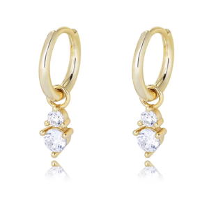 Olivie Strieborné náušnice DARA GOLD 8696 Ag 925; ≤1,9 g.