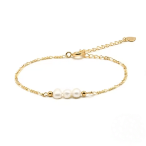 Olivie Strieborný perlový náramok GOLD 8720 Ag 925; ≤1,9 g.