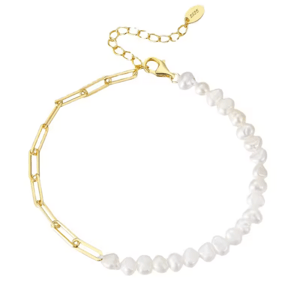 Olivie Strieborný perlový náramok GOLD 8721 Ag 925; ≤4,4 g.