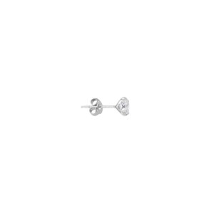 Olivie Strieborná náušnica 6 mm ZORA 1 ks 8744 Ag 925; ≤0,45 g.