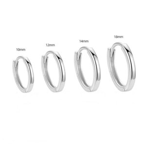 Olivie Strieborný 10mm MINI KRÚŽOK 1 ks 8780 Ag 925; ≤0,45 g.
