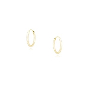 Olivie Strieborný 12mm KRÚŽOK GOLD 1 ks 8785 Ag 925; ≤0,2 g.