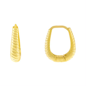 Olivie Strieborné náušnice CROISSANT GOLD 8795 Ag 925; ≤4,2 g.