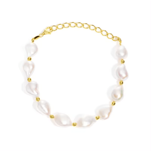 Olivie Strieborný perlový náramok GOLD 8803 Ag 925; ≤8,6 g.