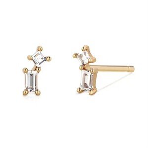 Olivie Strieborné náušnice PATRICIE GOLD 8827 Ag 925; ≤0,5 g.