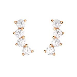 Olivie Strieborné náušnice POLMESIAC ROSE 8832 Ag 925; ≤0,8 g.