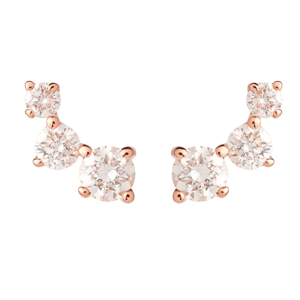 Olivie Strieborné náušnice KOMETA ROSE 8835 Ag 925; ≤0,7 g.