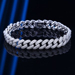 Olivie Unikátny strieborný 18cm náramok 8896 Ag 925; ≤16,6 g.