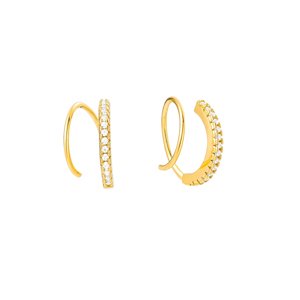 Olivie Strieborné náušnice ŠPIRÁLA GOLD 8949 Ag 925; ≤1,1 g.