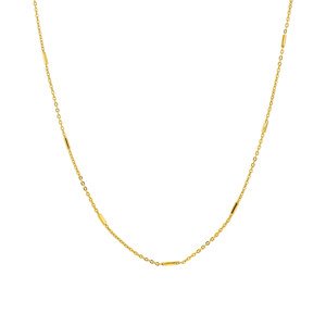 Olivie Strieborný náhrdelník GOLD 8956 Ag 925; ≤2,1 g.