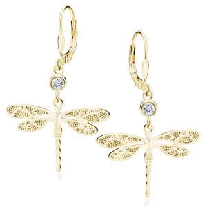 Olivie Strieborné náušnice VÁŽKA GOLD 8969 Ag 925; ≤2,9 g.